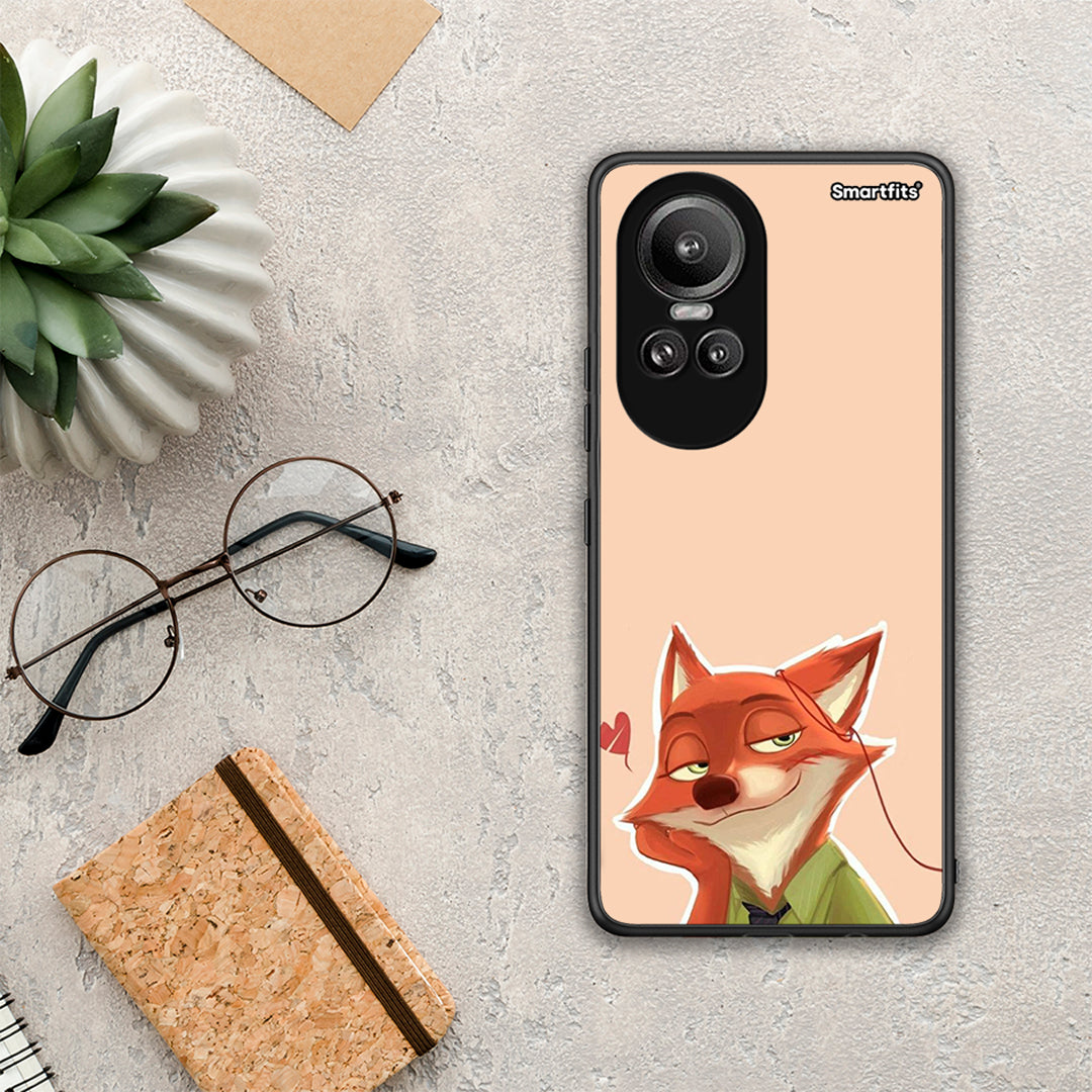 Nick Wilde And Judy Hopps Love 1 - Oppo Reno10 Pro θήκη