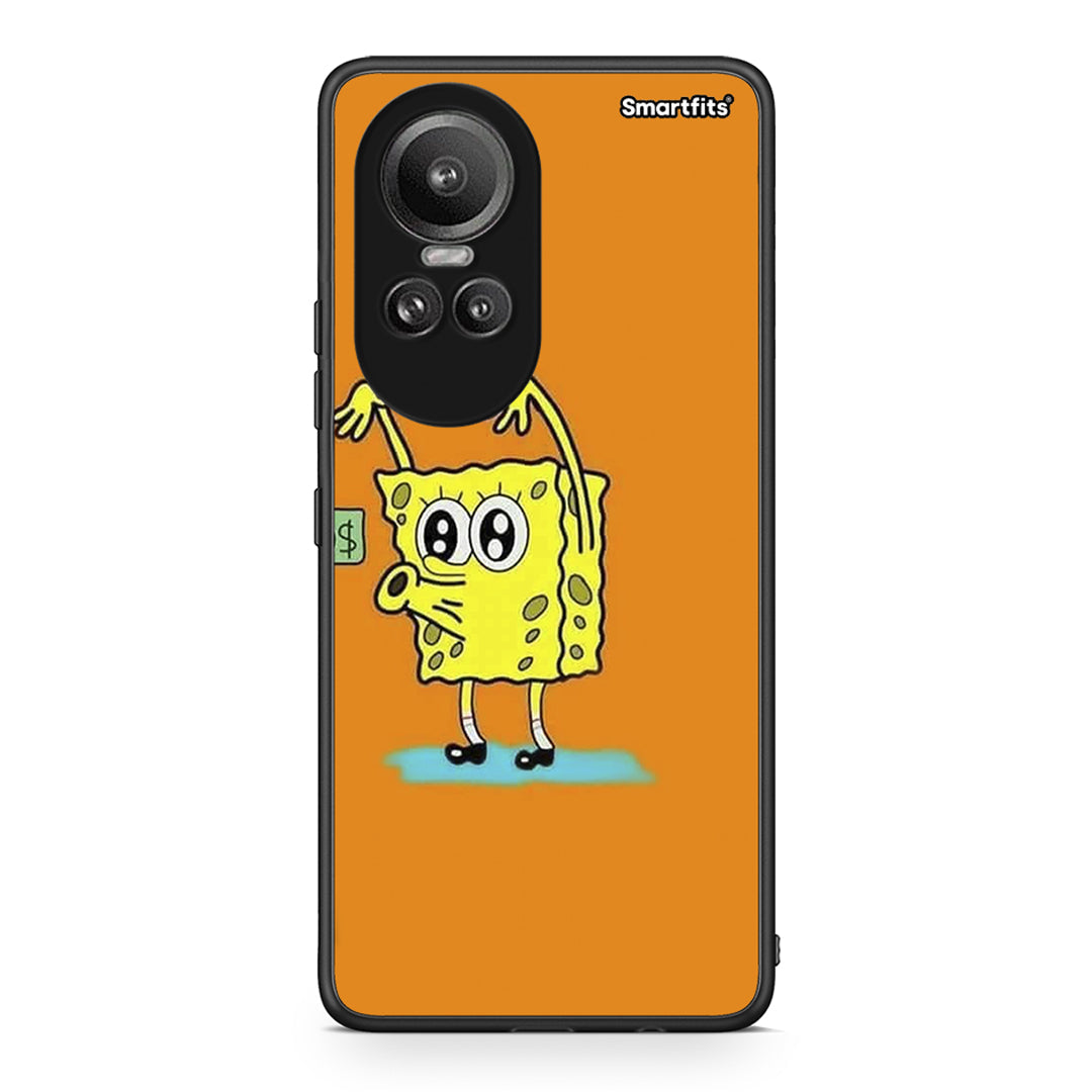 Oppo Reno10 Pro No Money 2 Θήκη Αγίου Βαλεντίνου από τη Smartfits με σχέδιο στο πίσω μέρος και μαύρο περίβλημα | Smartphone case with colorful back and black bezels by Smartfits