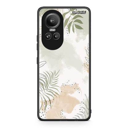 Oppo Reno10 Pro Nude Plants Θήκη από τη Smartfits με σχέδιο στο πίσω μέρος και μαύρο περίβλημα | Smartphone case with colorful back and black bezels by Smartfits