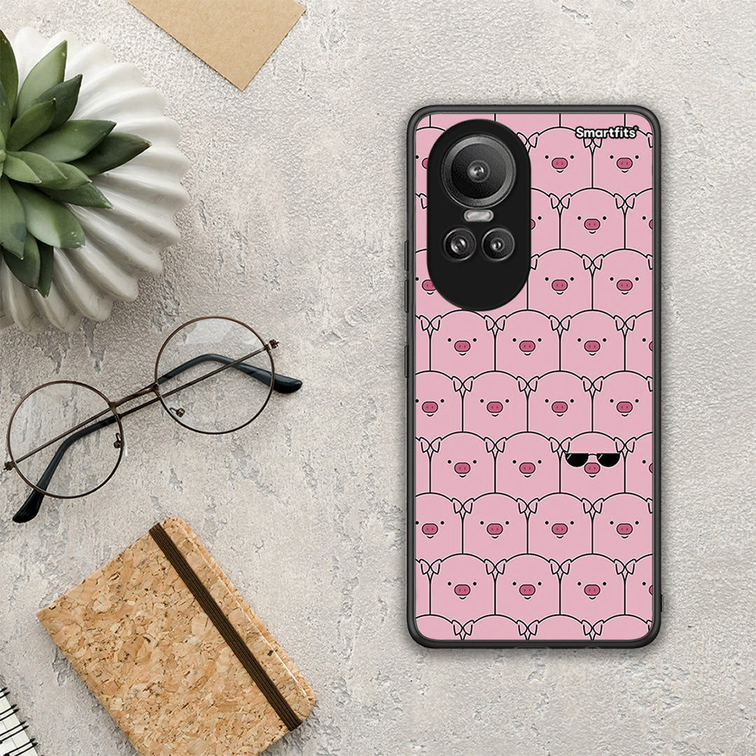 Pig Glasses - Oppo Reno10 Pro θήκη