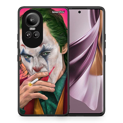 Θήκη Oppo Reno10 Pro JokesOnU PopArt από τη Smartfits με σχέδιο στο πίσω μέρος και μαύρο περίβλημα | Oppo Reno10 Pro JokesOnU PopArt case with colorful back and black bezels