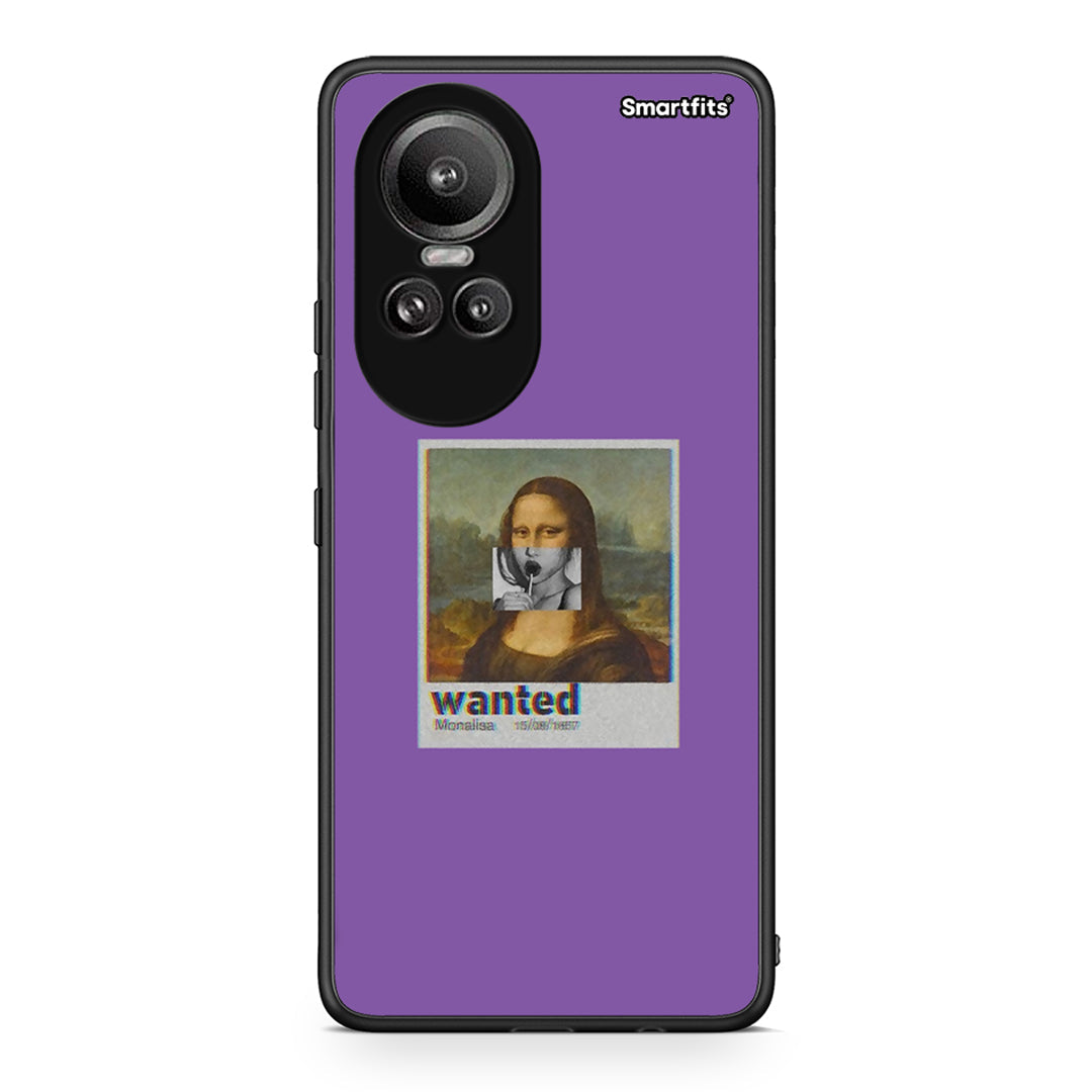 4 - Oppo Reno10 Pro Monalisa Popart case, cover, bumper