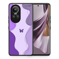 Thumbnail for Purple Mariposa - Oppo Reno10 Pro θήκη