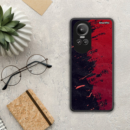Red Paint - Oppo Reno10 Pro θήκη
