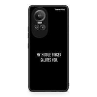 Thumbnail for Oppo Reno10 Pro Salute θήκη από τη Smartfits με σχέδιο στο πίσω μέρος και μαύρο περίβλημα | Smartphone case with colorful back and black bezels by Smartfits