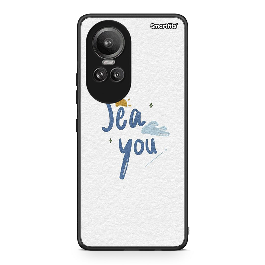Oppo Reno10 Pro Sea You Θήκη από τη Smartfits με σχέδιο στο πίσω μέρος και μαύρο περίβλημα | Smartphone case with colorful back and black bezels by Smartfits