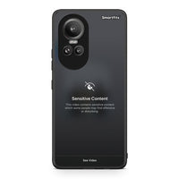 Thumbnail for Oppo Reno10 Pro Sensitive Content θήκη από τη Smartfits με σχέδιο στο πίσω μέρος και μαύρο περίβλημα | Smartphone case with colorful back and black bezels by Smartfits