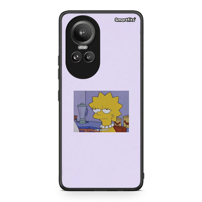 Oppo Reno10 Pro So Happy θήκη από τη Smartfits με σχέδιο στο πίσω μέρος και μαύρο περίβλημα | Smartphone case with colorful back and black bezels by Smartfits