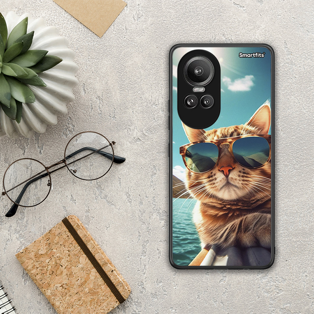 Summer Cat - Oppo Reno10 Pro θήκη