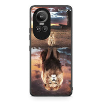 Thumbnail for Oppo Reno10 Pro Sunset Dreams Θήκη Αγίου Βαλεντίνου από τη Smartfits με σχέδιο στο πίσω μέρος και μαύρο περίβλημα | Smartphone case with colorful back and black bezels by Smartfits