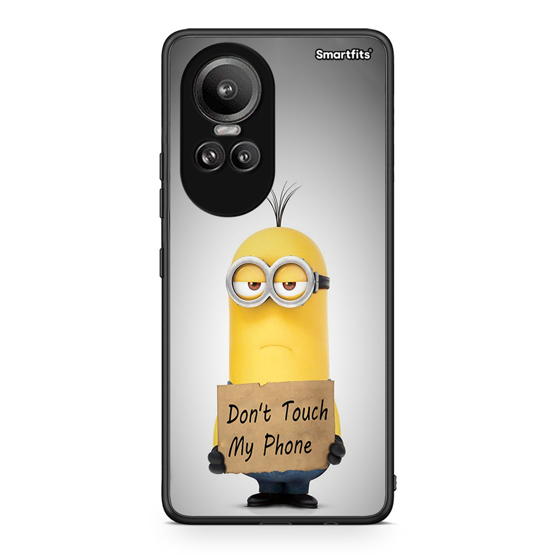 4 - Oppo Reno10 Pro Minion Text case, cover, bumper