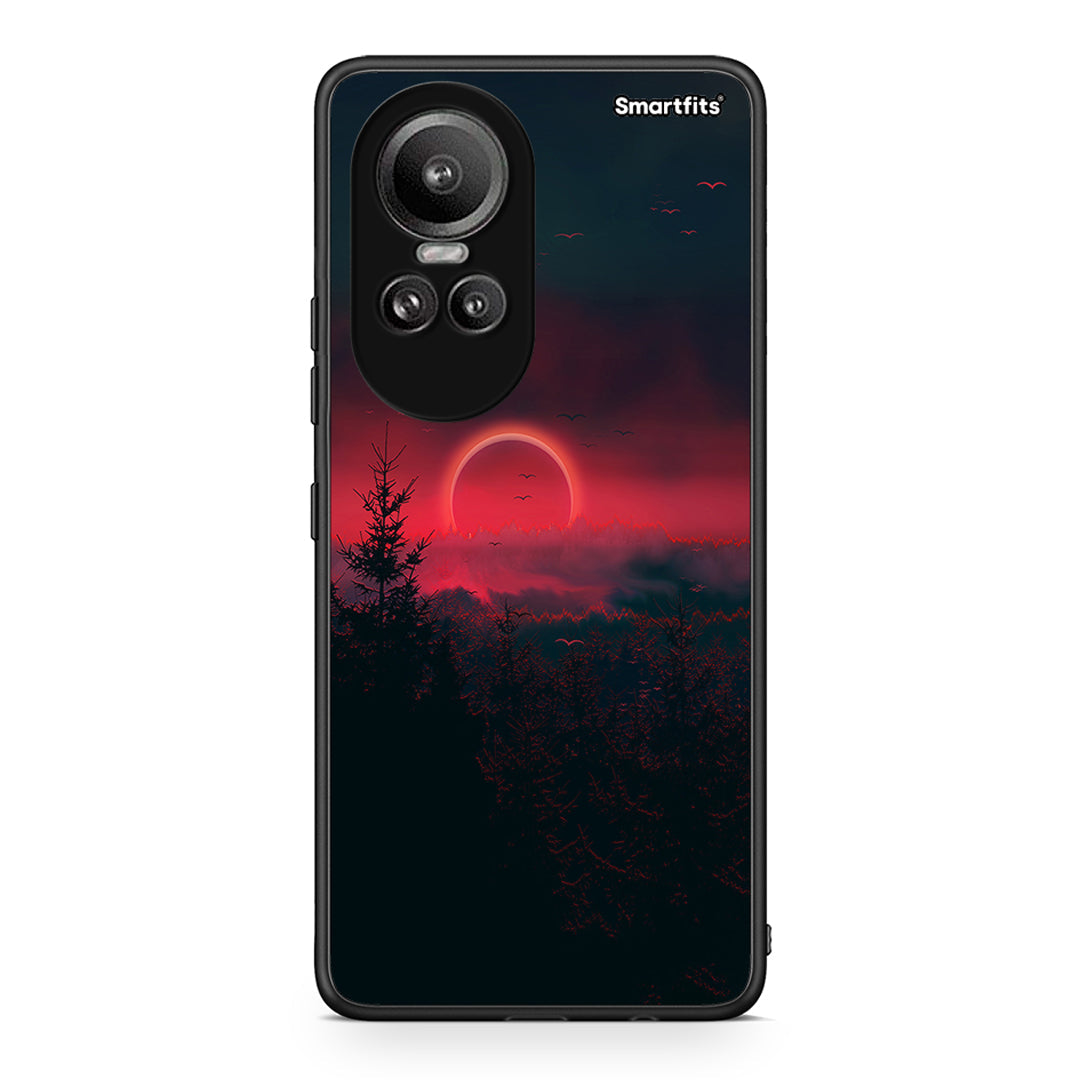 4 - Oppo Reno10 Pro Sunset Tropic case, cover, bumper