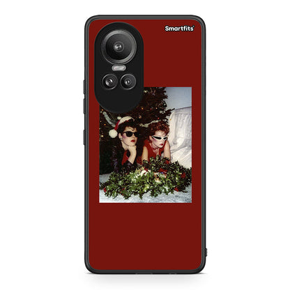 Oppo Reno10 Pro Waiting For Xmas θήκη από τη Smartfits με σχέδιο στο πίσω μέρος και μαύρο περίβλημα | Smartphone case with colorful back and black bezels by Smartfits