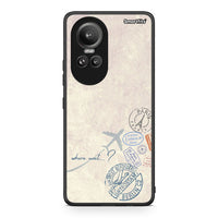 Thumbnail for Oppo Reno10 Pro Where Next Θήκη από τη Smartfits με σχέδιο στο πίσω μέρος και μαύρο περίβλημα | Smartphone case with colorful back and black bezels by Smartfits