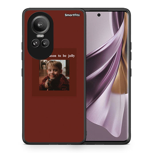 Θήκη Oppo Reno10 Pro Xmas Ultimate Spirit από τη Smartfits με σχέδιο στο πίσω μέρος και μαύρο περίβλημα | Oppo Reno10 Pro Xmas Ultimate Spirit case with colorful back and black bezels