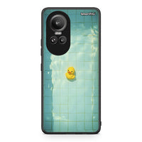 Thumbnail for Oppo Reno10 Pro Yellow Duck θήκη από τη Smartfits με σχέδιο στο πίσω μέρος και μαύρο περίβλημα | Smartphone case with colorful back and black bezels by Smartfits