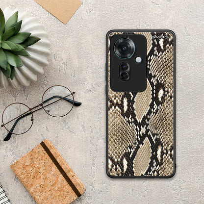 Animal Fashion Snake - Oppo Reno11 F 5G θήκη