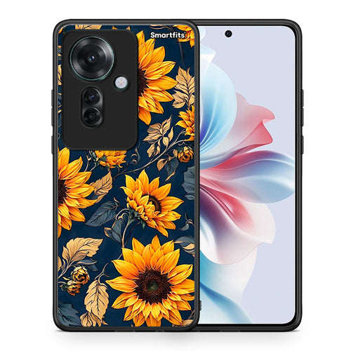 Autumn Sunflowers - Oppo Reno11 F 5G θήκη