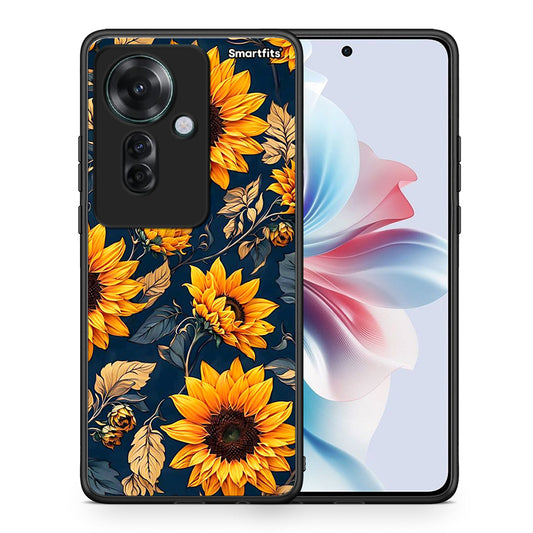 Autumn Sunflowers - Oppo Reno11 F 5G θήκη