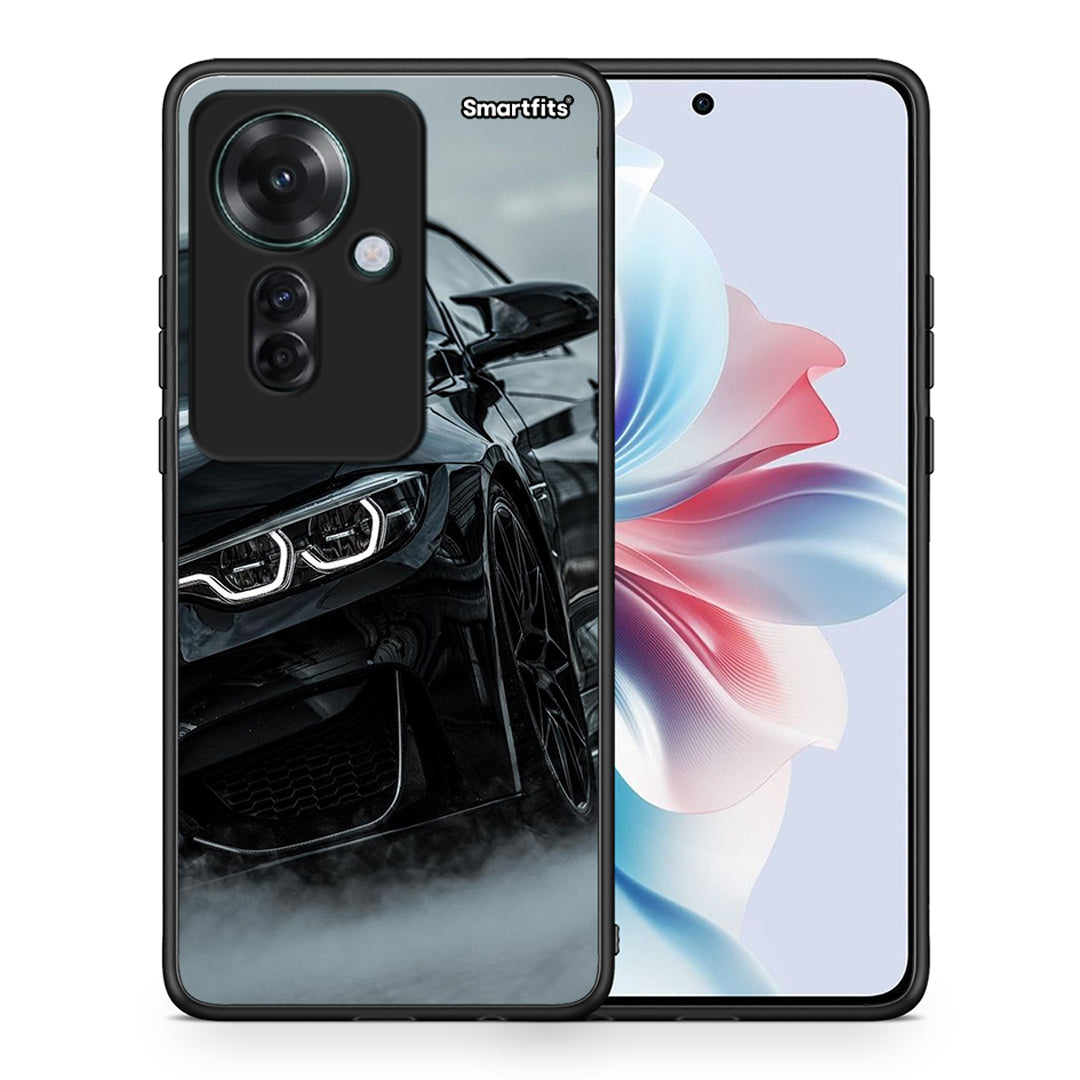 Θήκη Oppo Reno11 F 5G Black BMW από τη Smartfits με σχέδιο στο πίσω μέρος και μαύρο περίβλημα | Oppo Reno11 F 5G Black BMW case with colorful back and black bezels