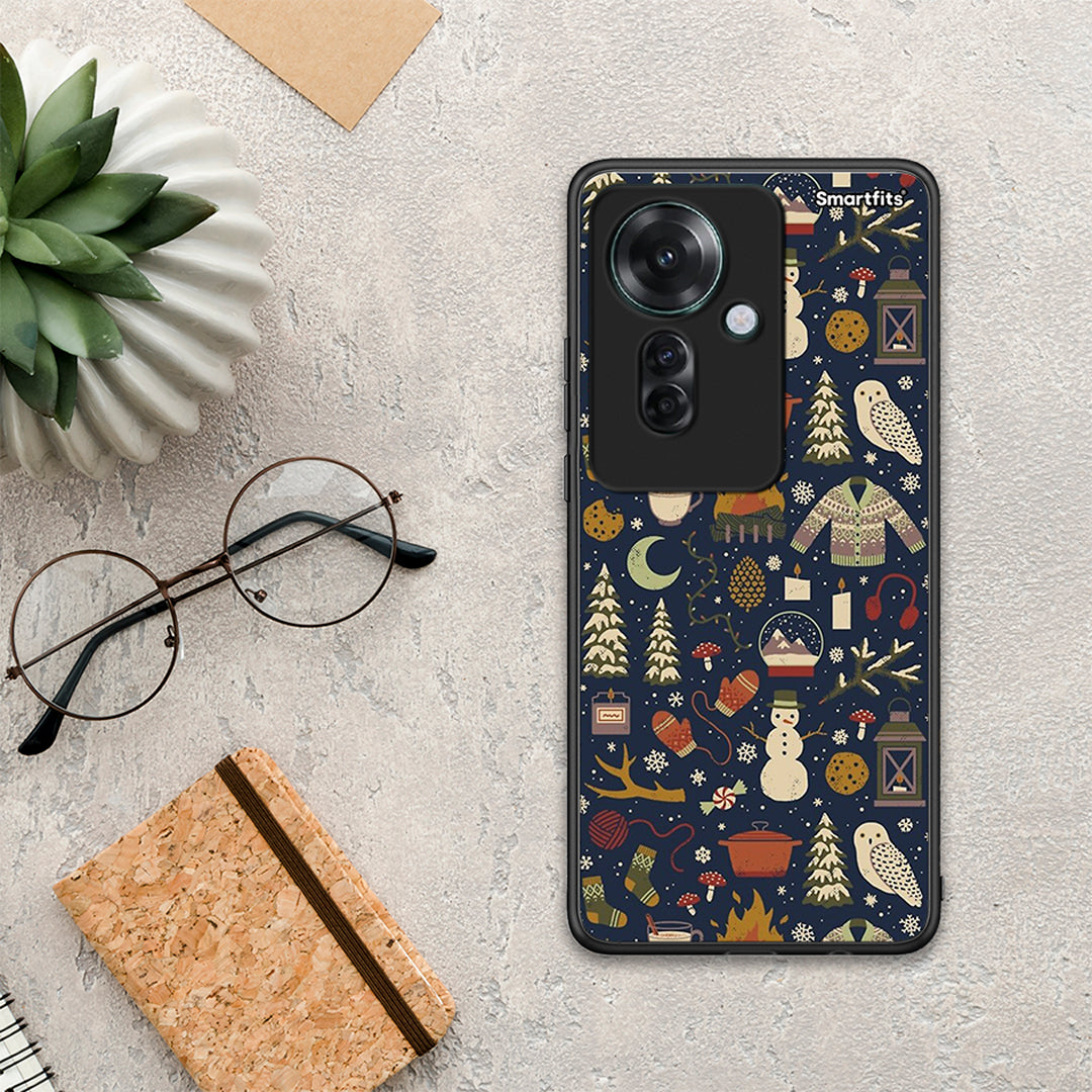 Christmas Elements - Oppo Reno11 F 5G θήκη