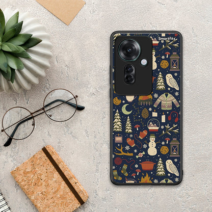 Christmas Elements - Oppo Reno11 F 5G θήκη