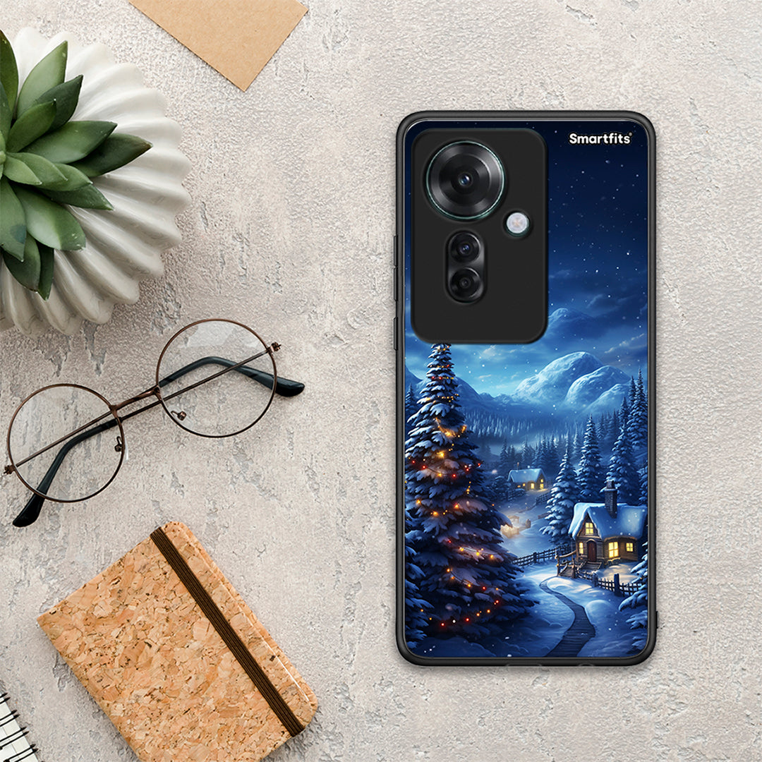 Christmas Scenery - Oppo Reno11 F 5G θήκη