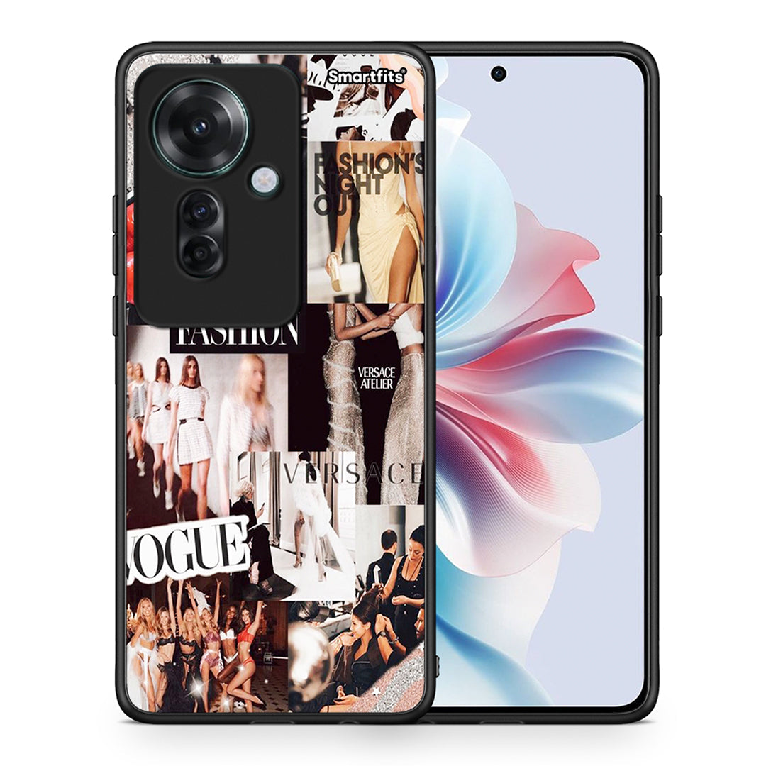 Collage Fashion - Oppo Reno11 F 5G θήκη