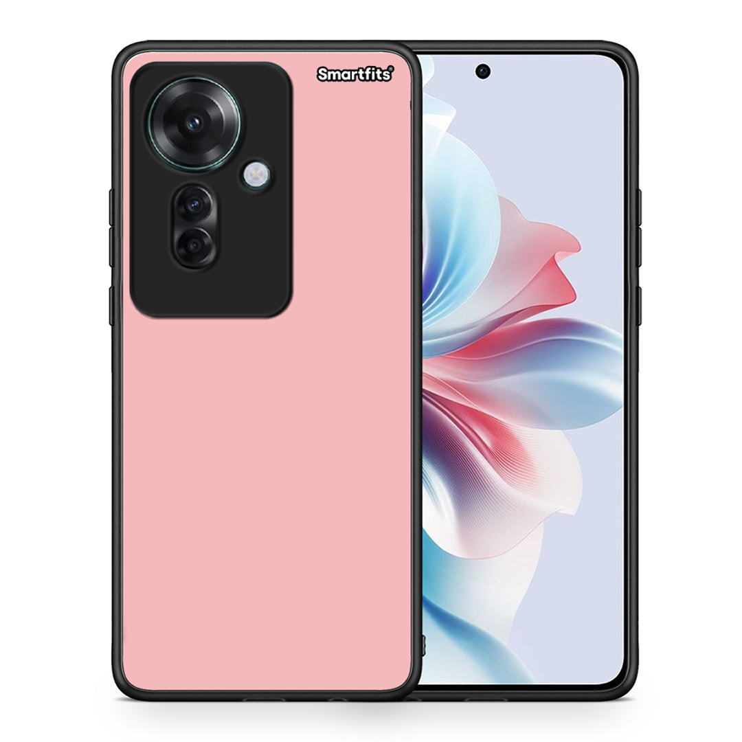 Θήκη Oppo Reno11 F 5G Nude Color από τη Smartfits με σχέδιο στο πίσω μέρος και μαύρο περίβλημα | Oppo Reno11 F 5G Nude Color case with colorful back and black bezels