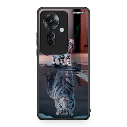 4 - Oppo Reno11 F 5G Tiger Cute case, cover, bumper
