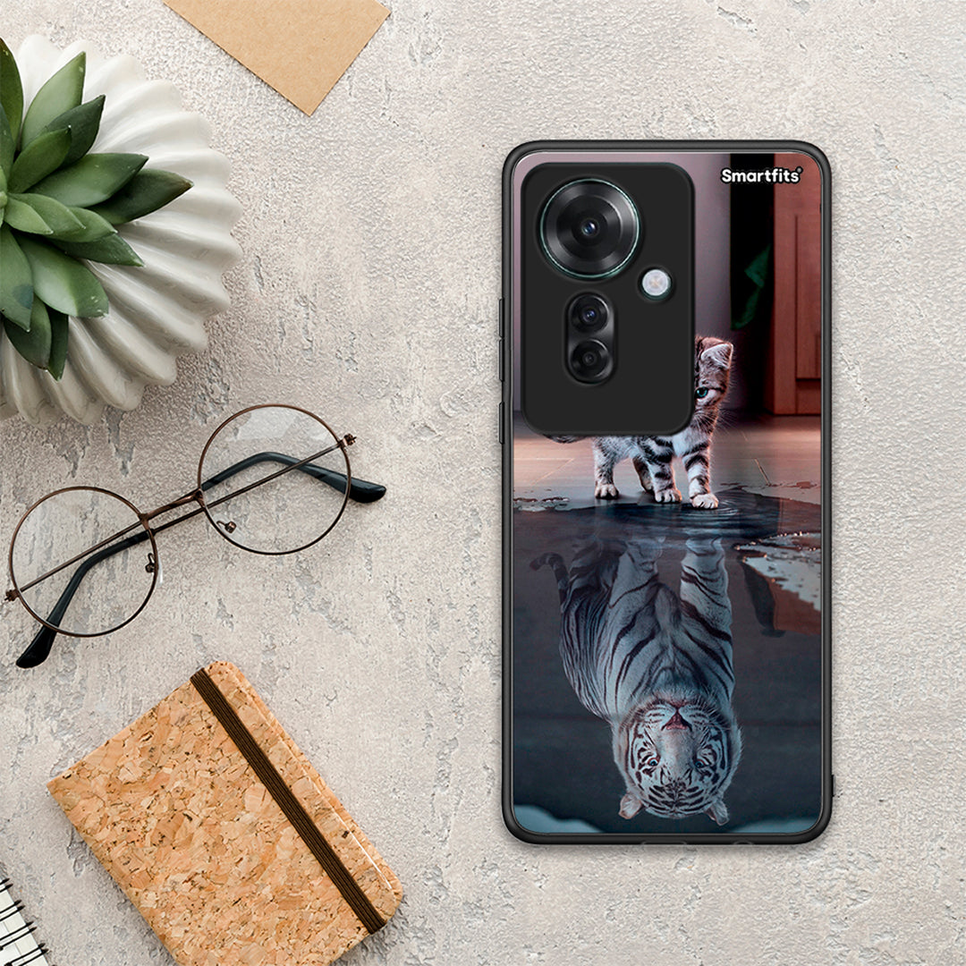 Cute Tiger - Oppo Reno11 F 5G θήκη