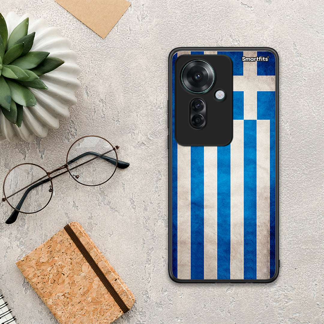 Flag Greek - Oppo Reno11 F 5G θήκη