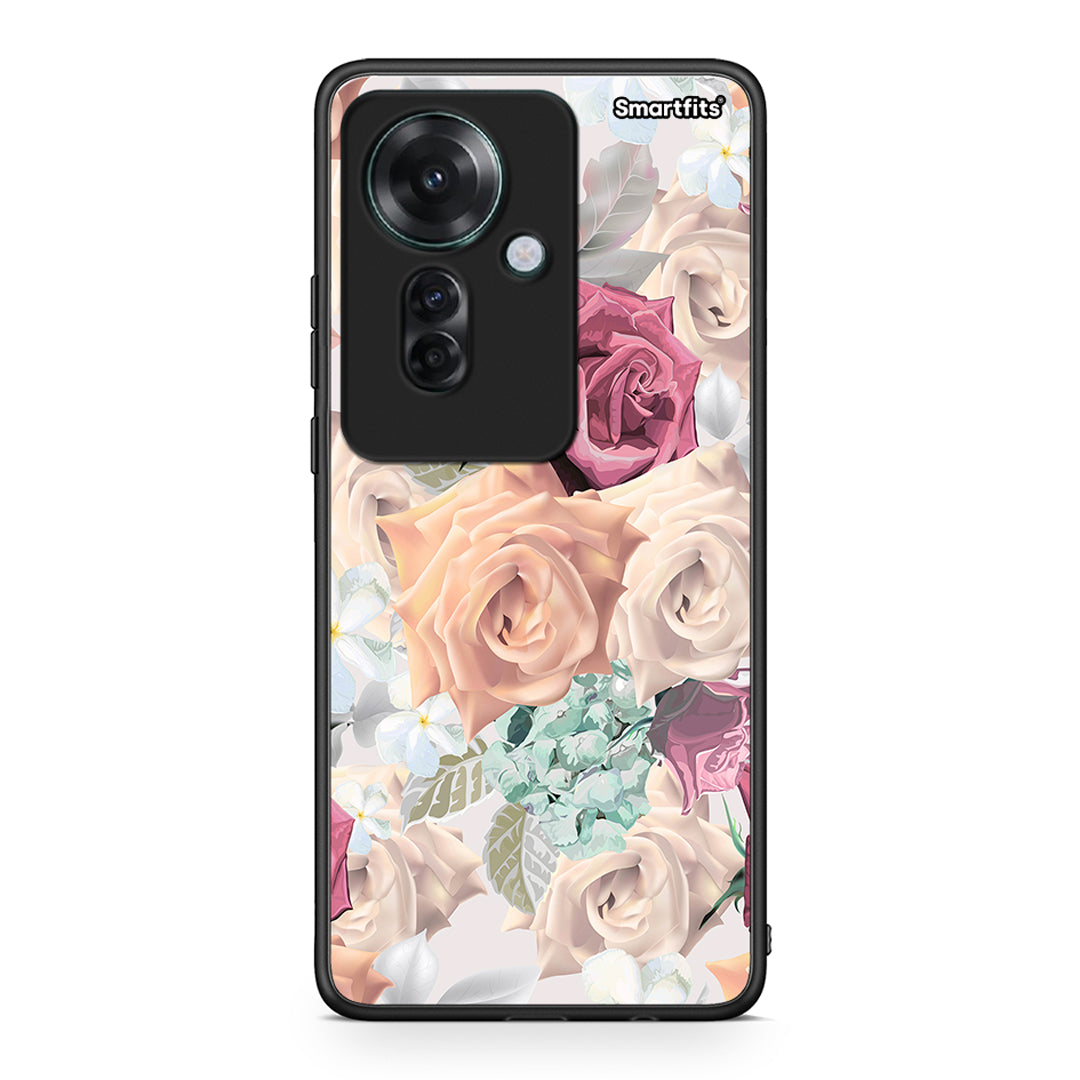 99 - Oppo Reno11 F 5G Bouquet Floral case, cover, bumper