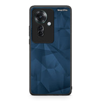 Thumbnail for 39 - Oppo Reno11 F 5G Blue Abstract Geometric case, cover, bumper