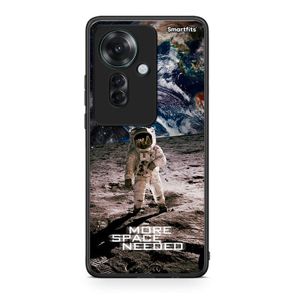 Oppo Reno11 F 5G More Space θήκη από τη Smartfits με σχέδιο στο πίσω μέρος και μαύρο περίβλημα | Smartphone case with colorful back and black bezels by Smartfits