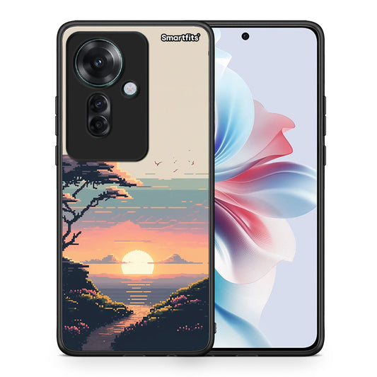Pixel Sunset - Oppo Reno11 F 5G θήκη