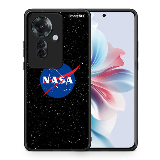 Θήκη Oppo Reno11 F 5G NASA PopArt από τη Smartfits με σχέδιο στο πίσω μέρος και μαύρο περίβλημα | Oppo Reno11 F 5G NASA PopArt case with colorful back and black bezels