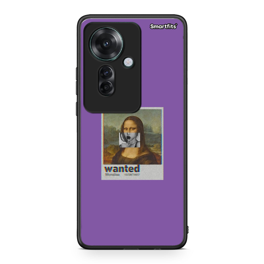 4 - Oppo Reno11 F 5G Monalisa Popart case, cover, bumper