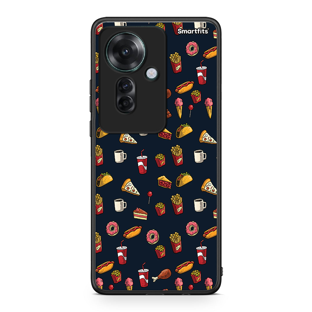 118 - Oppo Reno11 F 5G Hungry Random case, cover, bumper