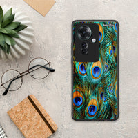 Thumbnail for Real Peacock Feathers - Oppo Reno11 F 5G θήκη