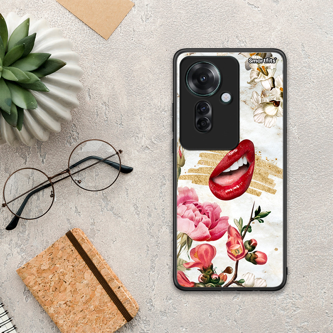 Red Lips - Oppo Reno11 F 5G θήκη