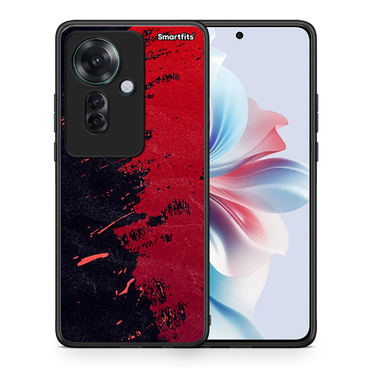 Red Paint - Oppo Reno11 F 5G θήκη