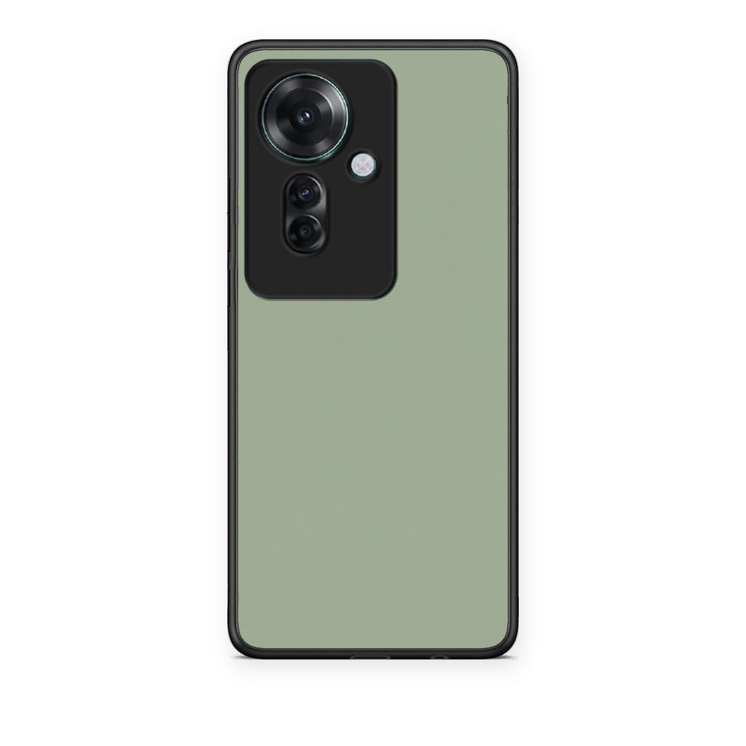 Θήκη Oppo Reno11 F 5G Sage Green από τη Smartfits με σχέδιο στο πίσω μέρος και μαύρο περίβλημα | Oppo Reno11 F 5G Sage Green case with colorful back and black bezels