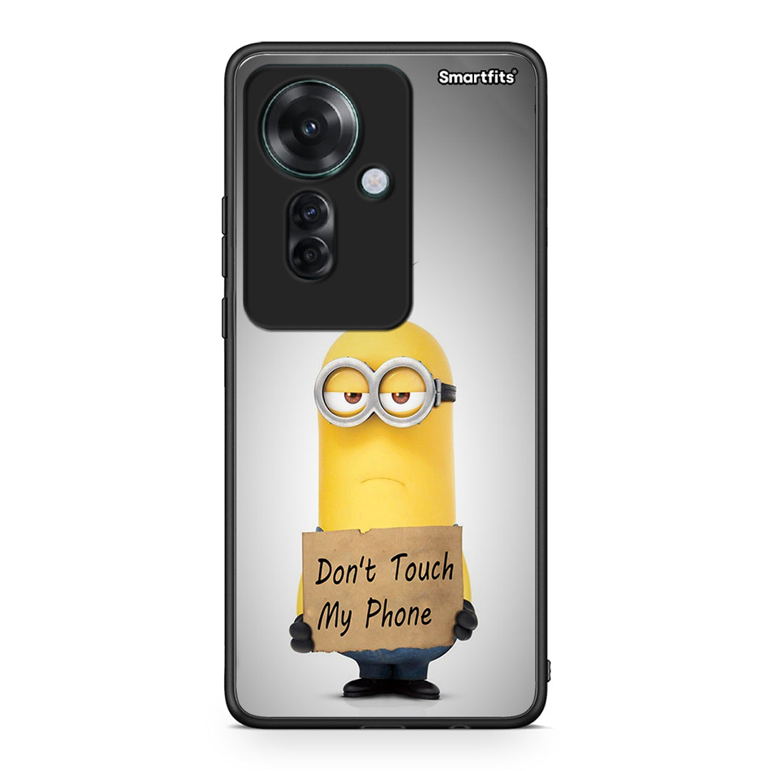 4 - Oppo Reno11 F 5G Minion Text case, cover, bumper