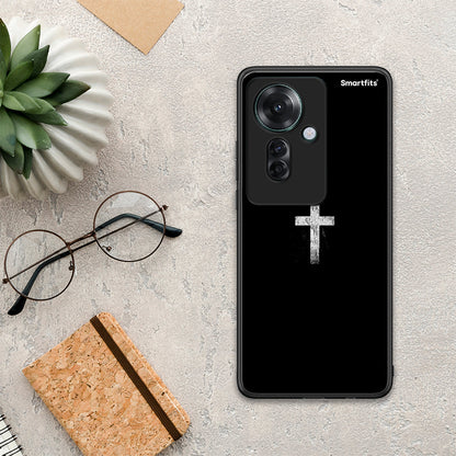 White Cross - Oppo Reno11 F 5G θήκη