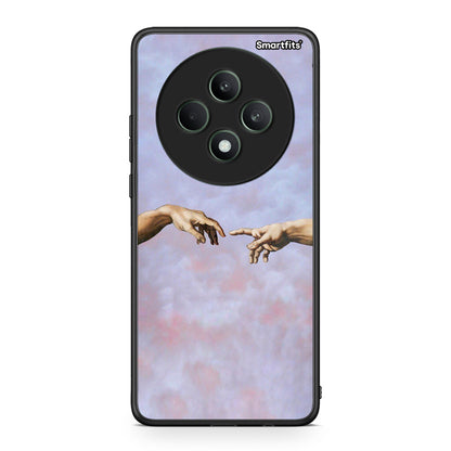 Oppo Reno12 F 5G / FS 5G Adam Hand θήκη από τη Smartfits με σχέδιο στο πίσω μέρος και μαύρο περίβλημα | Smartphone case with colorful back and black bezels by Smartfits