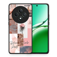 Thumbnail for Θήκη Oppo Reno12 F 5G / FS 5G Aesthetic Collage από τη Smartfits με σχέδιο στο πίσω μέρος και μαύρο περίβλημα | Oppo Reno12 F 5G / FS 5G Aesthetic Collage case with colorful back and black bezels