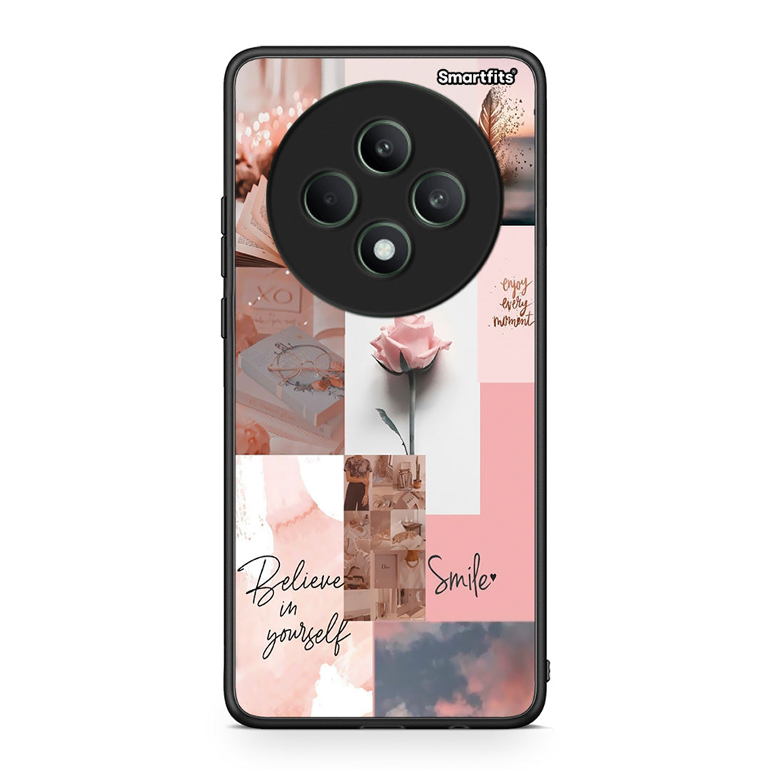 Oppo Reno12 F 5G / FS 5G Aesthetic Collage θήκη από τη Smartfits με σχέδιο στο πίσω μέρος και μαύρο περίβλημα | Smartphone case with colorful back and black bezels by Smartfits