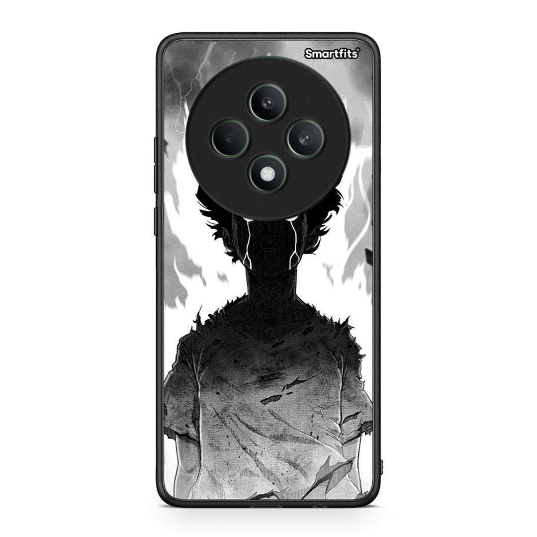 Oppo Reno12 F 5G / FS 5G Anime Boy Θήκη από τη Smartfits με σχέδιο στο πίσω μέρος και μαύρο περίβλημα | Smartphone case with colorful back and black bezels by Smartfits