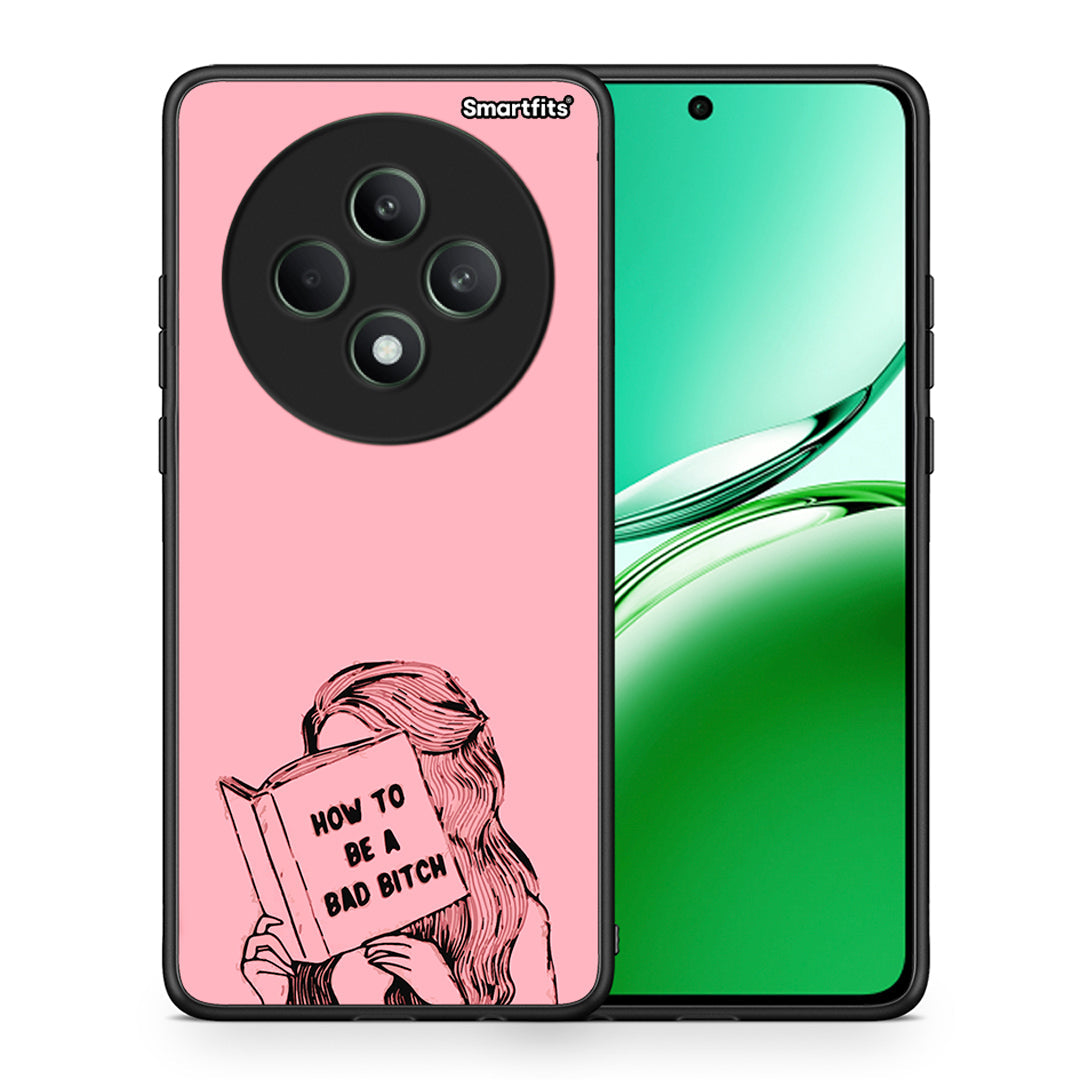 Θήκη Oppo Reno12 F 5G / FS 5G Bad Bitch από τη Smartfits με σχέδιο στο πίσω μέρος και μαύρο περίβλημα | Oppo Reno12 F 5G / FS 5G Bad Bitch case with colorful back and black bezels